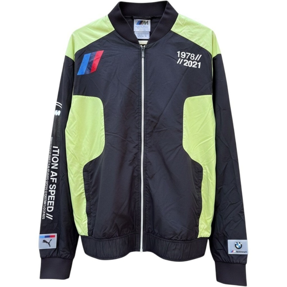 PUMA x BMW M Motorsport Tracksuit Set Jacket XL Pants 2XL Black Neon Racing